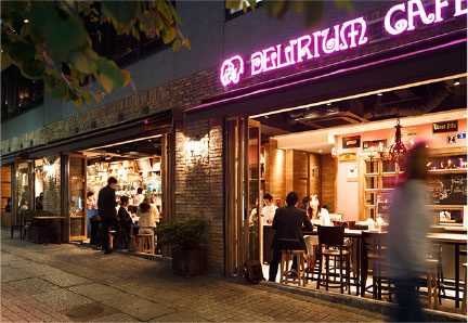 Brasserie DELIRIUM CAFE GINZA